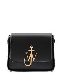 JW Anderson каркасная сумка с металлическим логотипом