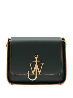 JW Anderson каркасная сумка с металлическим логотипом