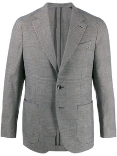 Caruso houndstooth pattern blazer