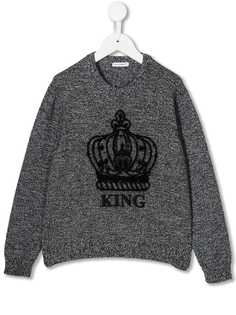 Dolce & Gabbana Kids king embroidery jumper