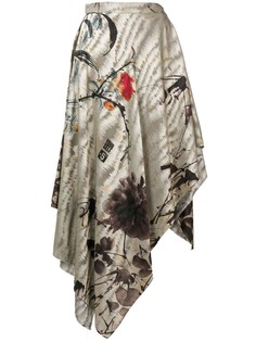 Vivienne Westwood юбка асимметричного кроя с принтом