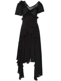 Preen By Thornton Bregazzi платье Wendie с оборками