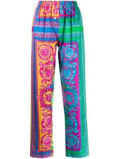 Versace printed detail lounge pants