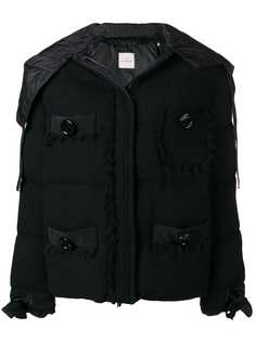 Moncler пуховик с капюшоном