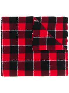 Acne Studios checked blanket scarf