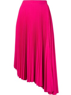 Markus Lupfer asymmetric pleated skirt