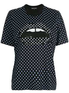 Markus Lupfer polka-dot mouth T-shirt