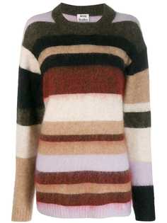 Acne Studios fluffy stripes sweater