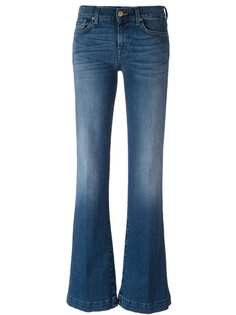 7 For All Mankind расклешенные джинсы
