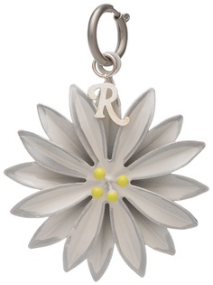 Raf Simons flower keyring charm