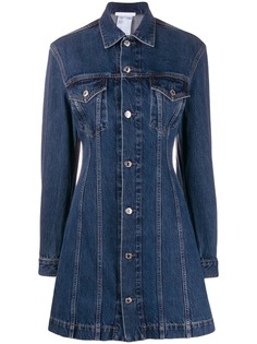 Helmut Lang denim shirt dress