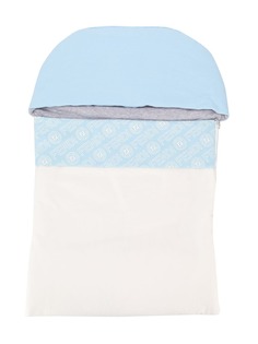 Fendi Kids конверт для новорожденного с логотипом