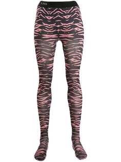 Laneus tiger-print leggings