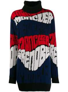 Moncler Grenoble knitted logo jumper