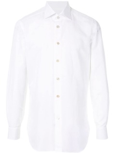 Kiton поплиновая рубашка