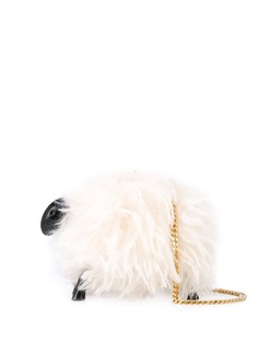 Oscar de la Renta sheep clutch bag