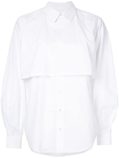 Toga tiered button shirt