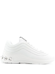 Miu Miu crystal-embellished sneakers