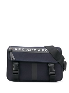 A.P.C. logo belt bags