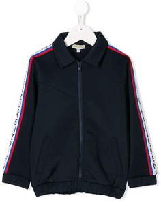Kenzo Kids contrast zipped sweatshirt