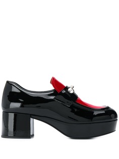 Miu Miu patent embellished loafers