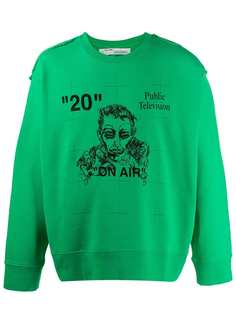 Off-White public television sweatshirt