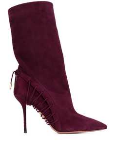 Aquazzura lace-up details boots