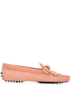 Tods Gommino fringed buckle loafers Tod`S