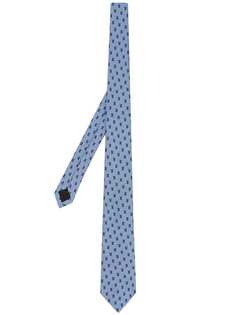 Burberry Classic Cut Monogram Silk Jacquard Tie