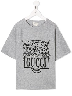 Gucci Kids Tiger print T-shirt