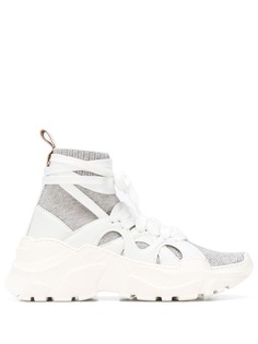 Agnona sock lined sneaker