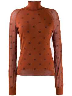 Fendi roll neck FF sweater