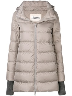 Herno пуховая куртка с капюшоном