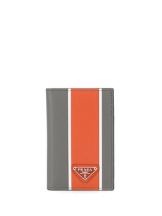 Prada colour-block bifold wallet