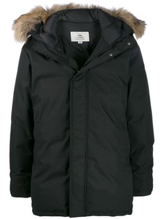 Pyrenex raccoon trim padded parka