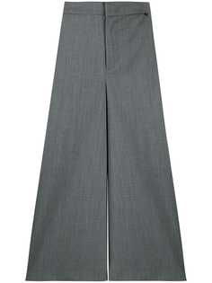 Twin-Set cropped wide-leg trousers