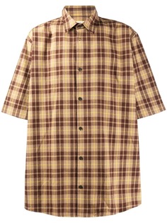 Acne Studios oversized checked shirt