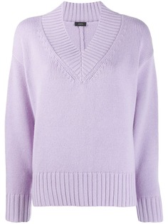 Joseph V-neck knitted sweater