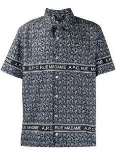A.P.C. printed shirt