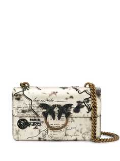 Pinko Mail print shoulder bag