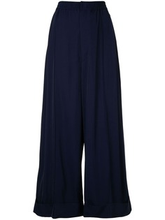 Toga gathered palazzo trousers