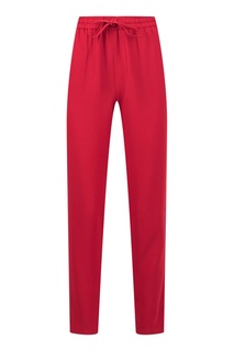 Красные брюки-джоггеры RED Valentino