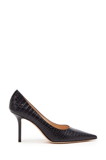 Фактурные черные туфли Love 85 Jimmy Choo