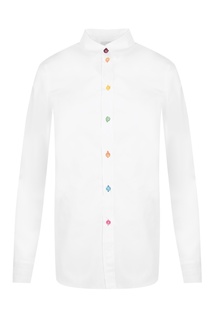 Рубашка с контрастными пуговицами Paul Smith