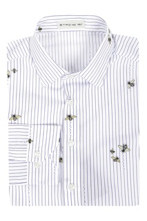 Рубашка с контрастными рисунками Etro