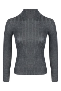 Серая водолазка из шерсти и шелка Etro