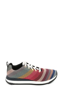 Текстильные кроссовки в полоску Paul Smith