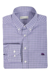 Рубашка из хлопка в клетку Etro