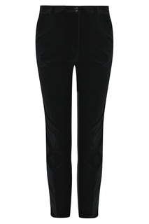 Черные бархатные брюки Etro
