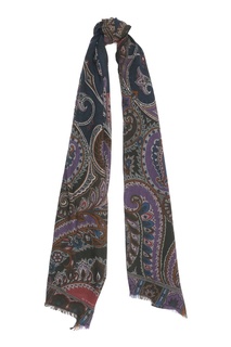 Фиолетовый шарф из шерсти Etro